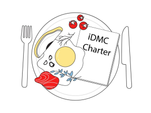 the independent data monitoring committee is planned is the IDMC Charter