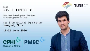 TUNECT CRO at CPHI and PMEC China in Shanghai