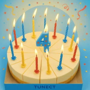 TUNECT CRO’s 4th anniversary