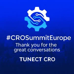 TUNECT CRO at CRO Summit Europe